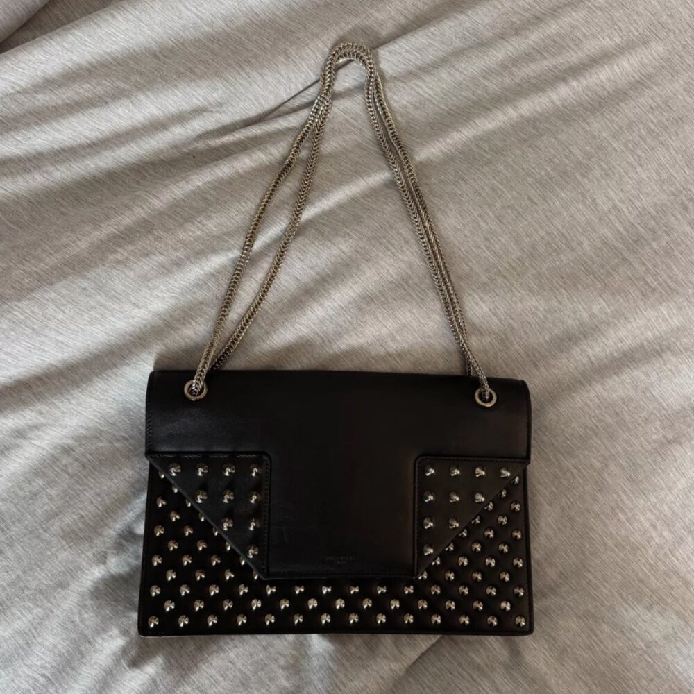 Saint Laurent Medium Studded Betty Shoulder Bag